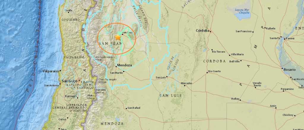 Dos fuertes temblores se sintieron en Mendoza