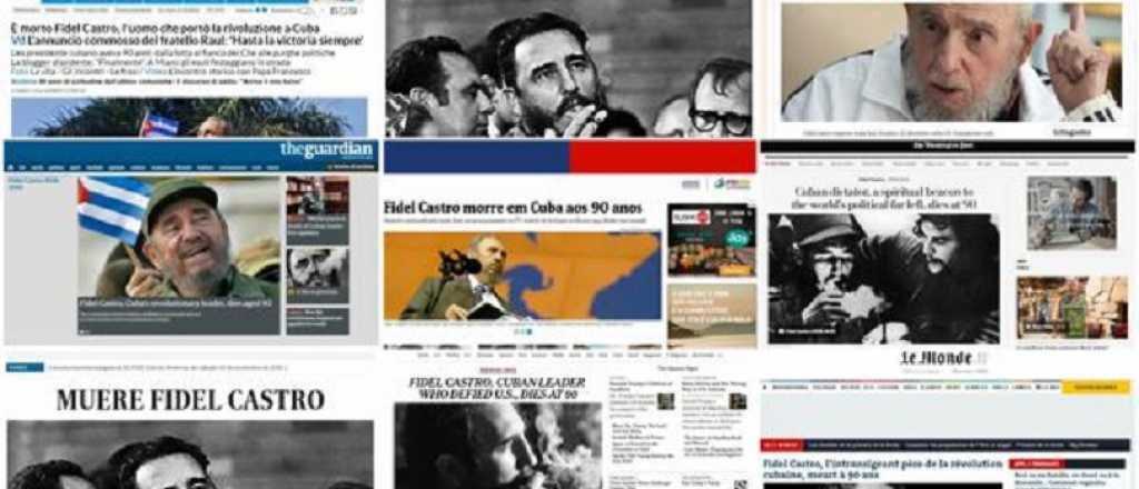 La reacción de los diarios del mundo ante la muerte de Fidel Castro