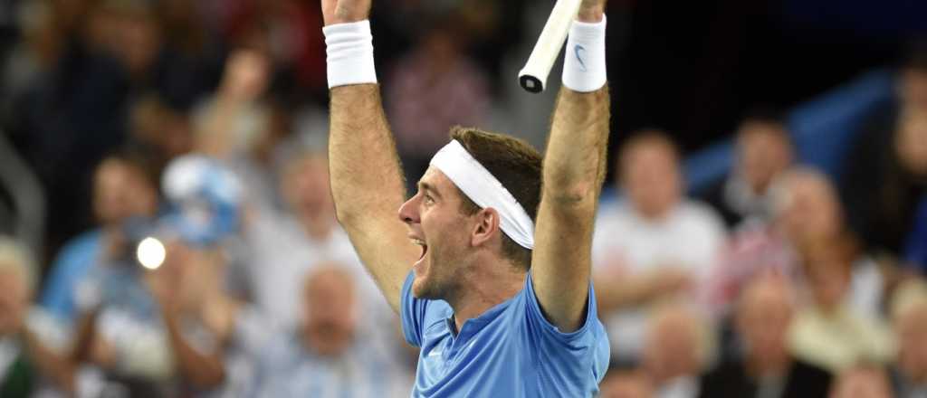 La hazaña de Del Potro ante Cilic en la Copa Davis