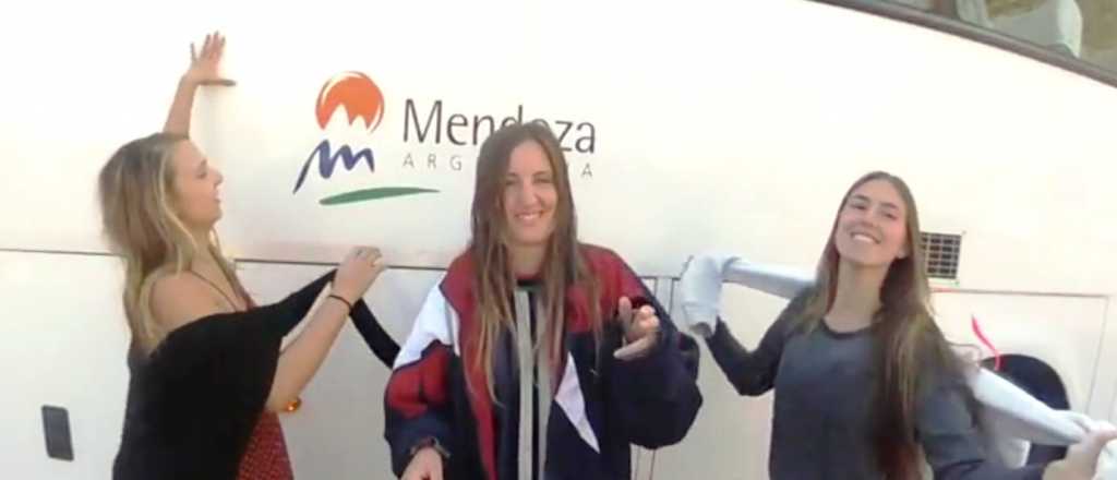 Video: tres divertidas amigas sueltas en Mendoza