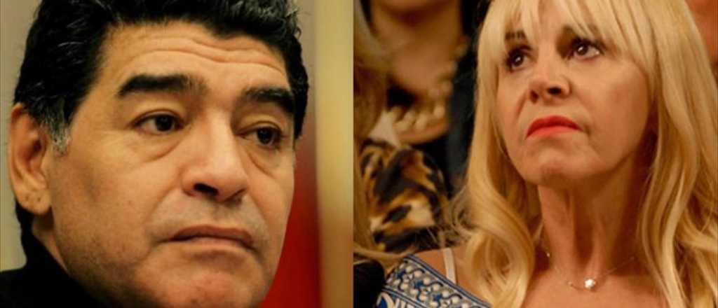Maradona y Claudia Villafañe se dispararon con munición gruesa