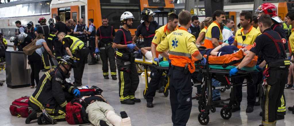Un grave accidente ferroviario en España dejó 54 heridos