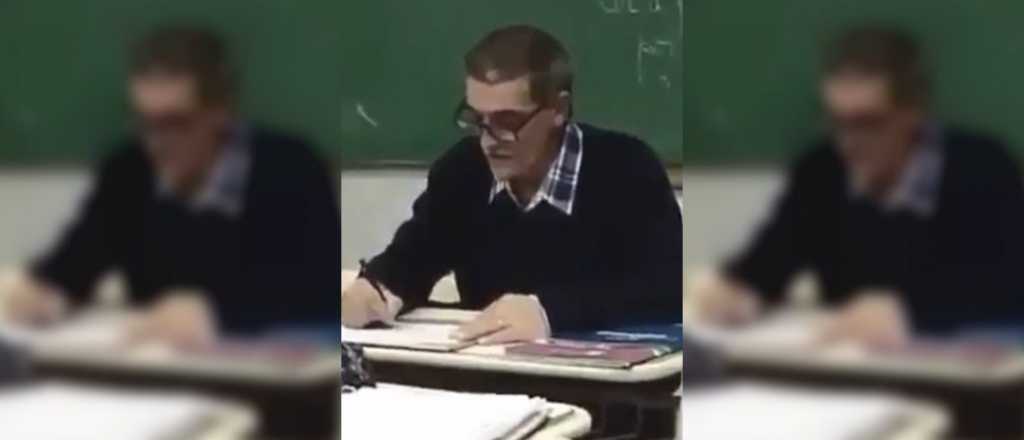 Video: un profesor intentó concientizar sobre la desaparición de Maldonado