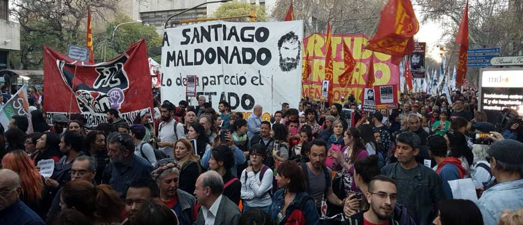 Multitudinaria marcha  por Maldonado en Mendoza