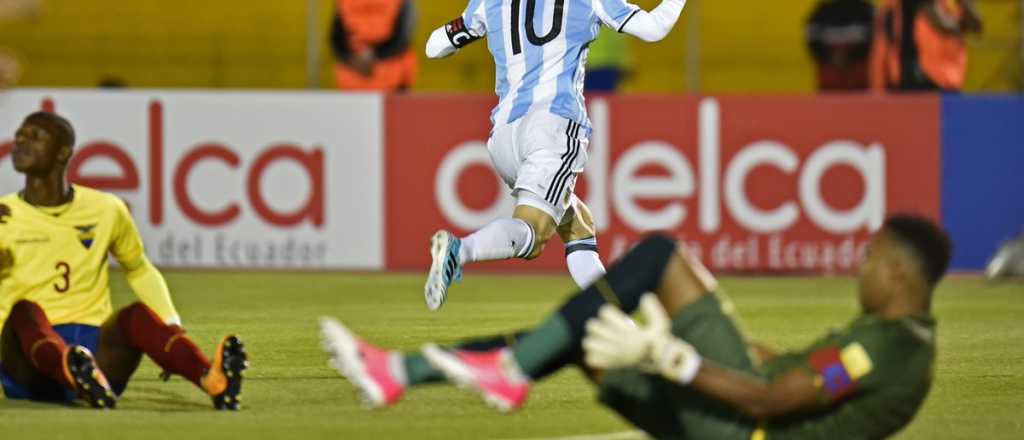 Se filtró el mensaje de Messi a sus compañeros tras empatar ante Perú