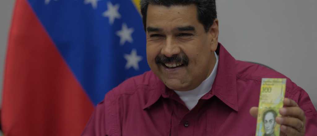 Maduro lanzó el billete de 100.000 bolívares en Venezuela 