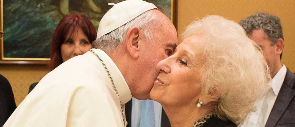 El Papa recibió a Estela de Carlotto en el Vaticano