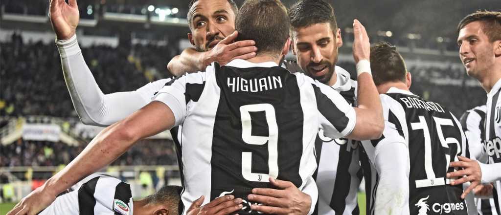 Juventus ganó con otro gol de Higuaín y volvió a la punta transitoriamente