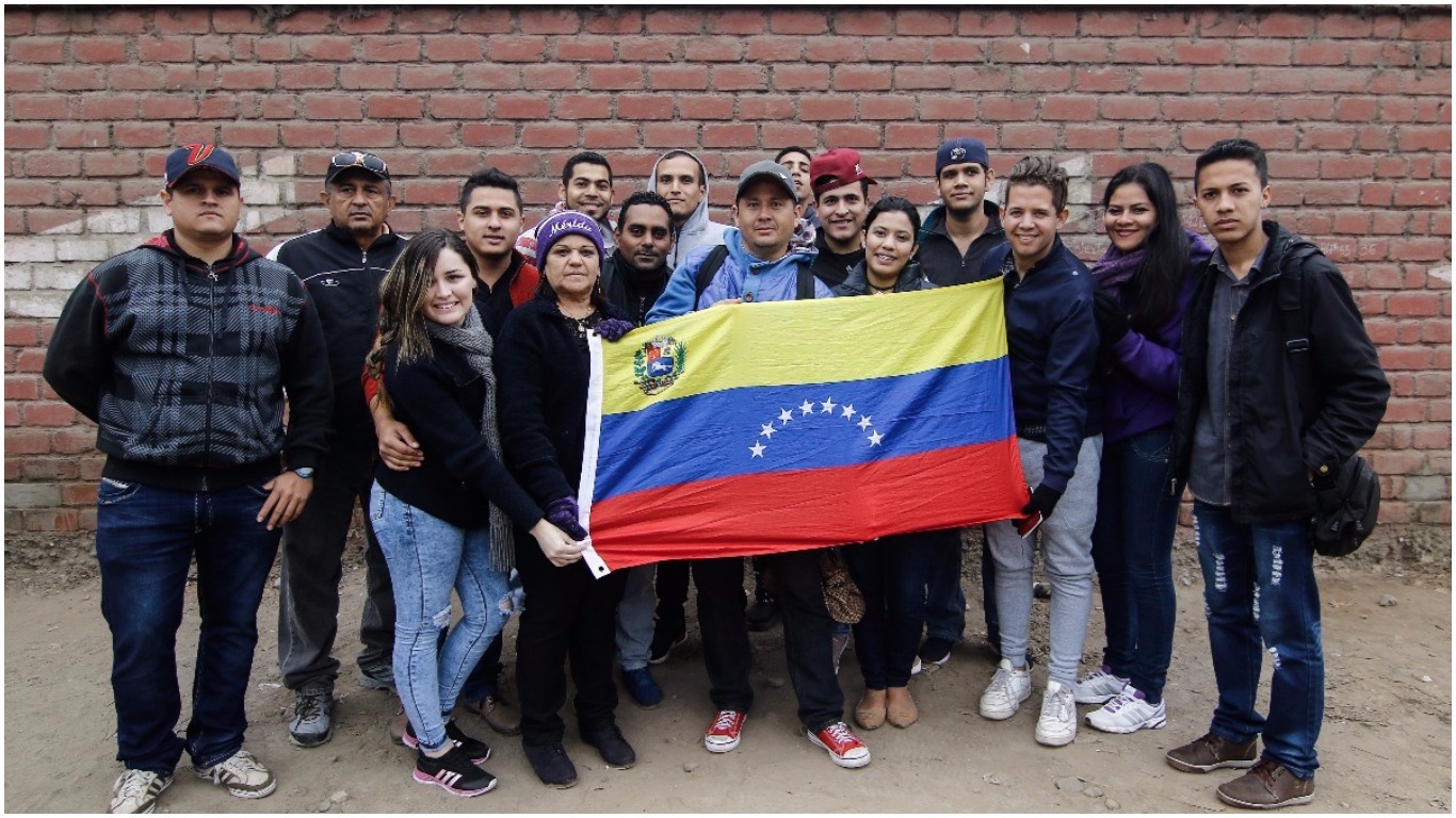 La ola inmigratoria de venezolanos en la Argentina creció 1.600