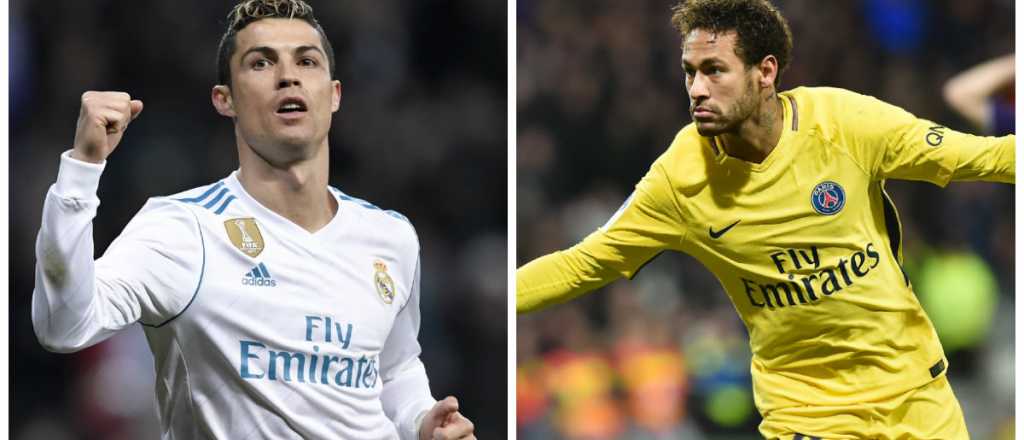 El planeta fútbol pendiente del duelo Ronaldo-Neymar