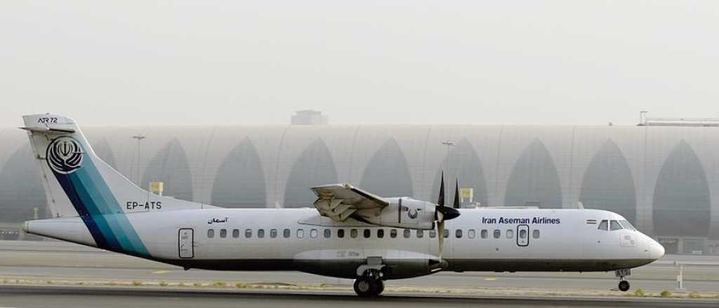 Hallaron los restos del avión iraní desaparecido