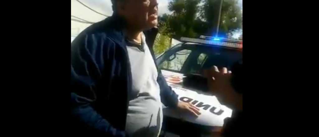 Video: un juez del caso Chocobar manejaba borracho y apuró a los policías