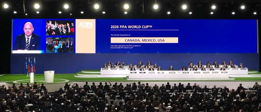 El Mundial 2026 será organizado por México, Canadá y Estados Unidos
