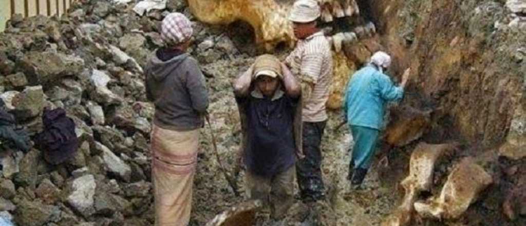 Aparecen cráneos gigantes en un poblado mexicano