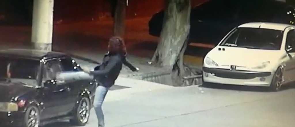 Video: una travesti fue detenida robando en el Centro