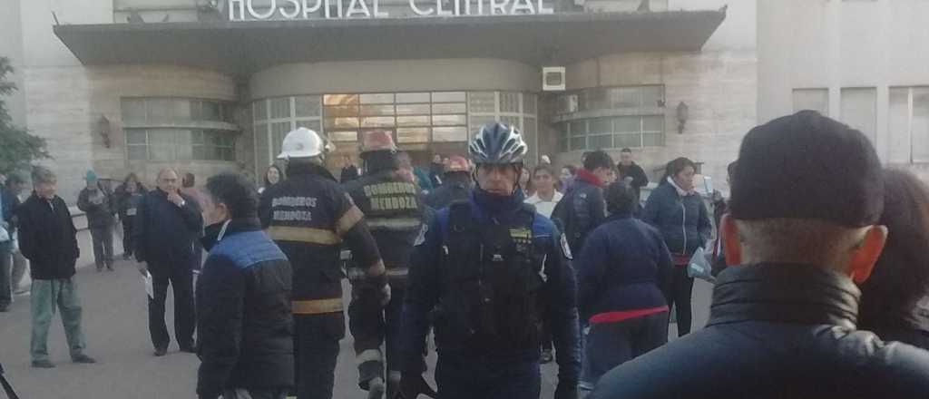 Desalojaron el Hospital Central por una amenaza de bomba que no era tal