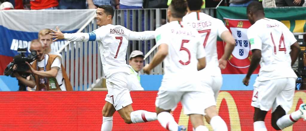 Portugal sufrió, pero ganó con gol de Cristiano y se acerca a octavos