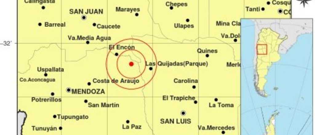 Tembló en Mendoza después de la medianoche