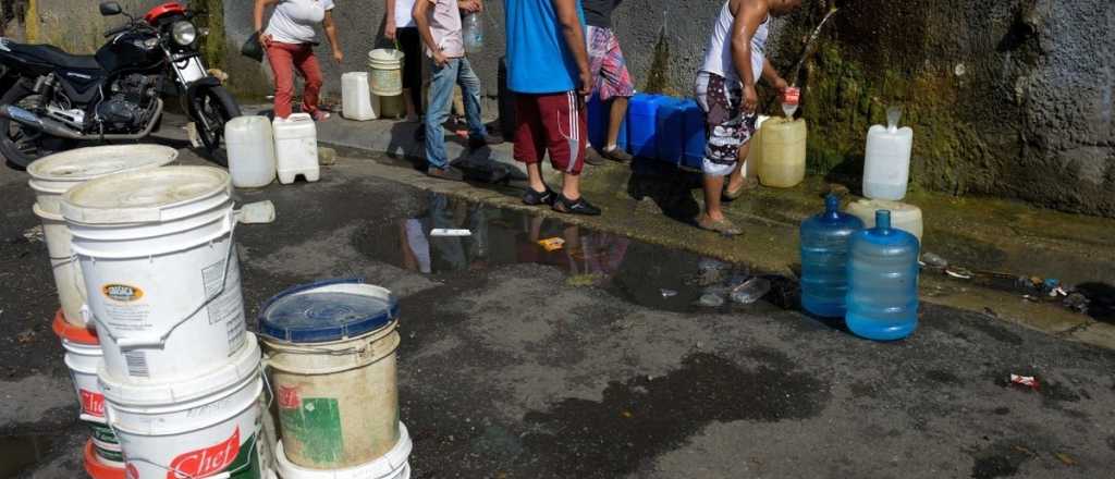 Comenzó a faltar agua en Venezuela