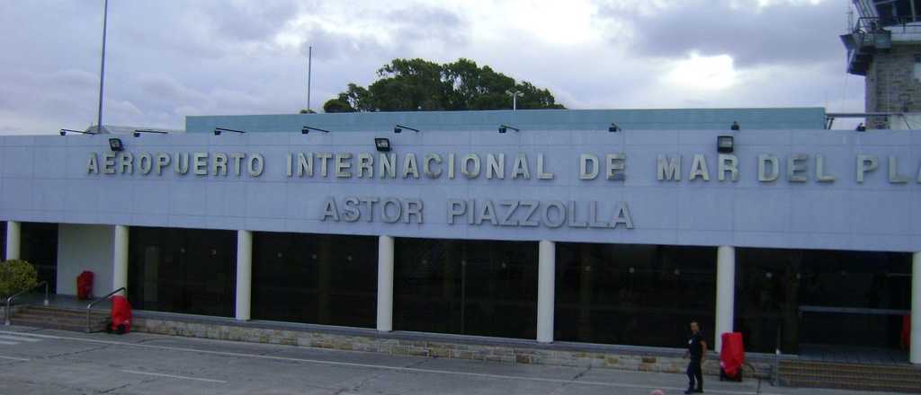 Evacuan el aeropuerto de Mar del Plata por el hallazgo de una granada