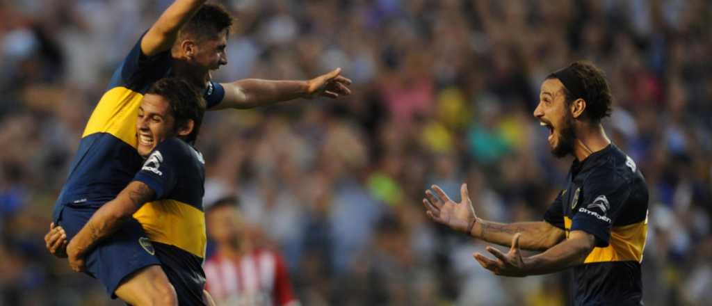 Boca goleó a Estudiantes y se prende