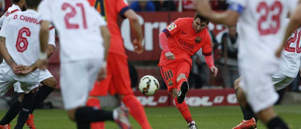 Otro gol "marca Messi", pero el Barcelona cedió terreno