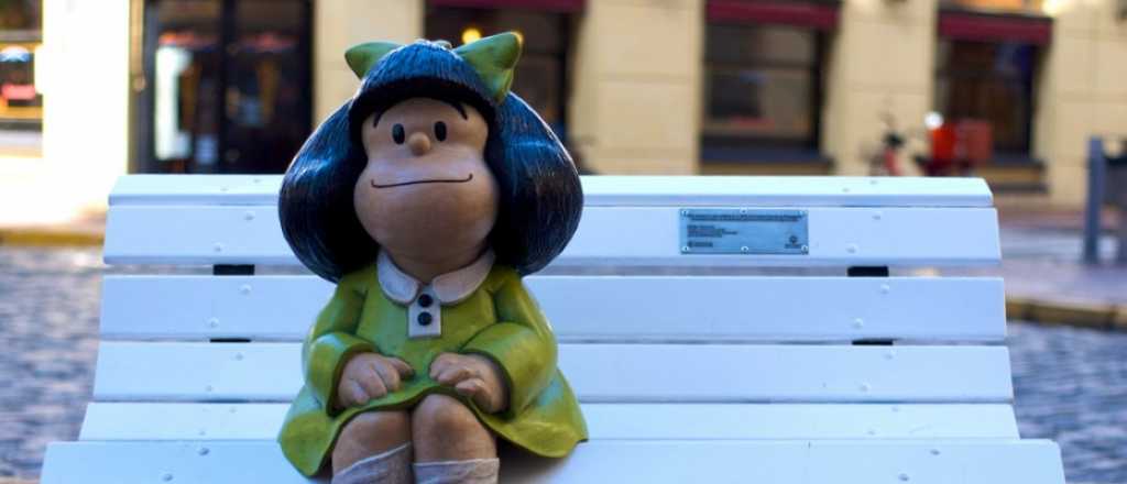 Mendoza celebró este el cumpleaños del "papá" de Mafalda