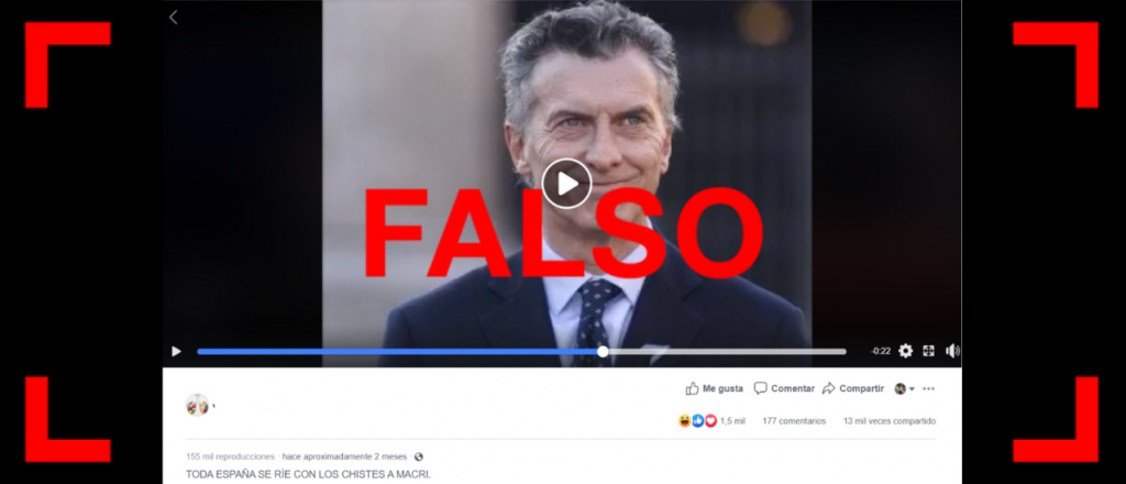 No, un programa de tv español no comparó a Macri con un pulpo que "tiene la cabeza llena de mierda"