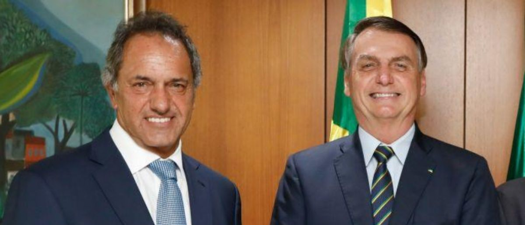 Scioli presenta sus cartas credenciales como embajador ante Bolsonaro