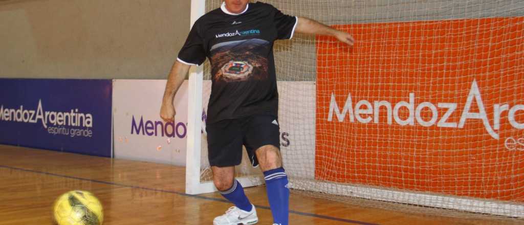 Francisco Pérez se fracturó jugando al fútbol