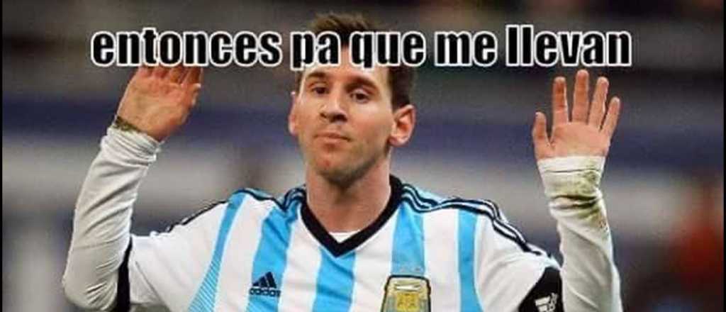 Los más virales memes de la derrota argentina