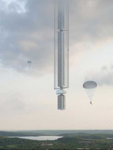 Cómo sería el primer rascacielos flotante del mundo - Mendoza Post