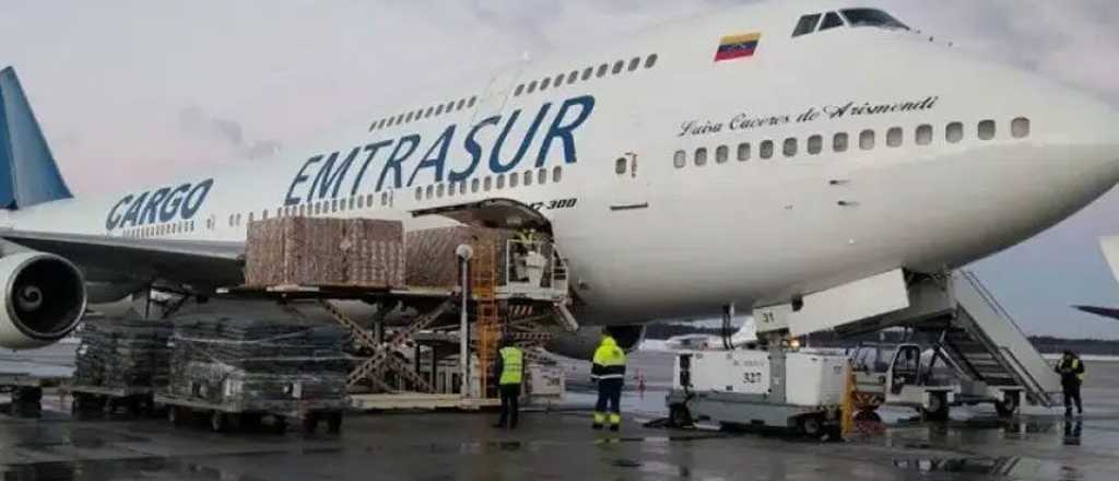 Tripulantes del avión venezolano-iraní se fueron de la Argentina