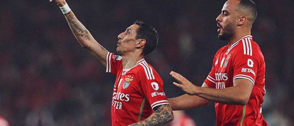 Video: golazo tremendo de Di María en el triunfo del Benfica