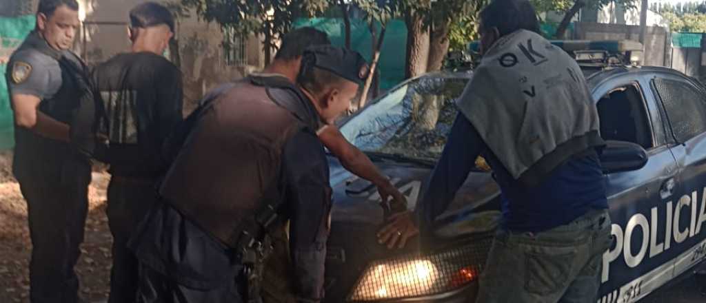 Tres detenidos por robar aceitunas en una finca de Junín