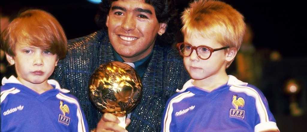 Reapareció el trofeo de Maradona robado por la mafia y será subastado