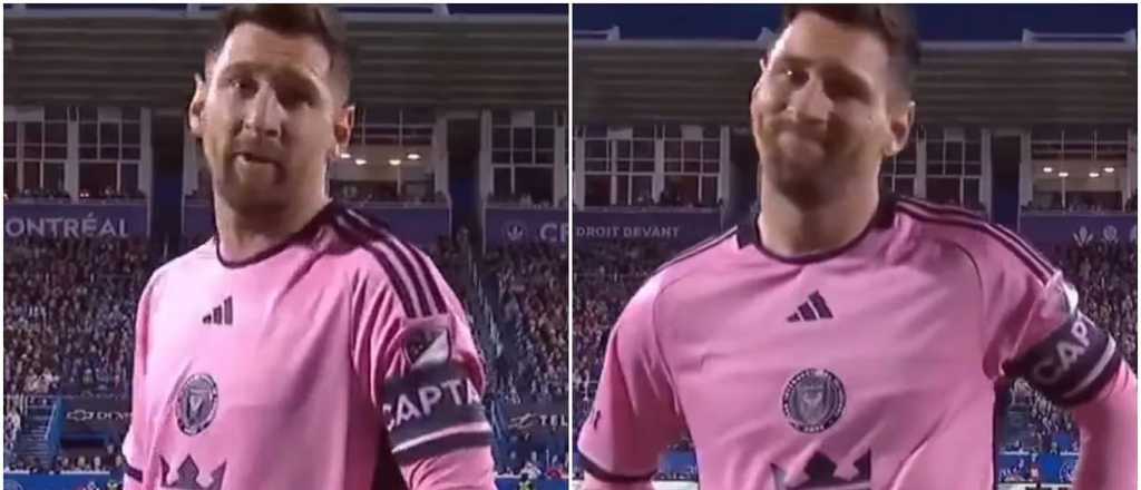 Video: la furia de Messi en medio del partido por una insólita regla de la MLS