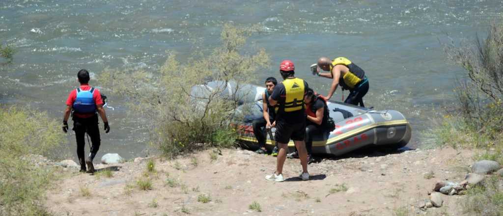 El río Atuel se cobró dos vidas en 48 horas