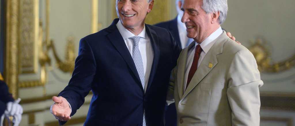Macri recibirá a Tabaré Vázquez en busca de relanzar el vínculo con Uruguay
