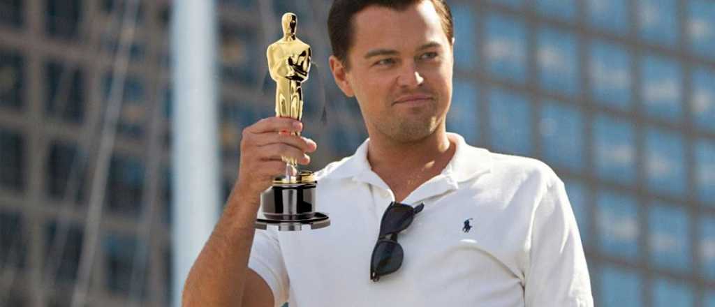 Tanto #unOscarparaLeo ¡¡¡y se lo olvidó en un restaurante!!!