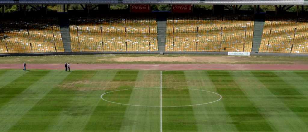 ¿Cómo lo ves? las fotos de hoy del césped del Kempes