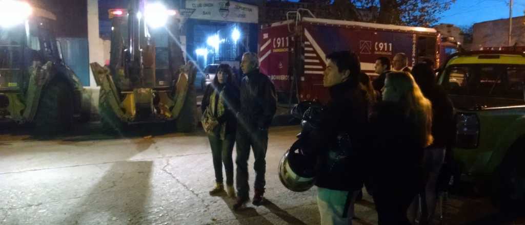 Derrumbe: encontraron el cadáver de la madre