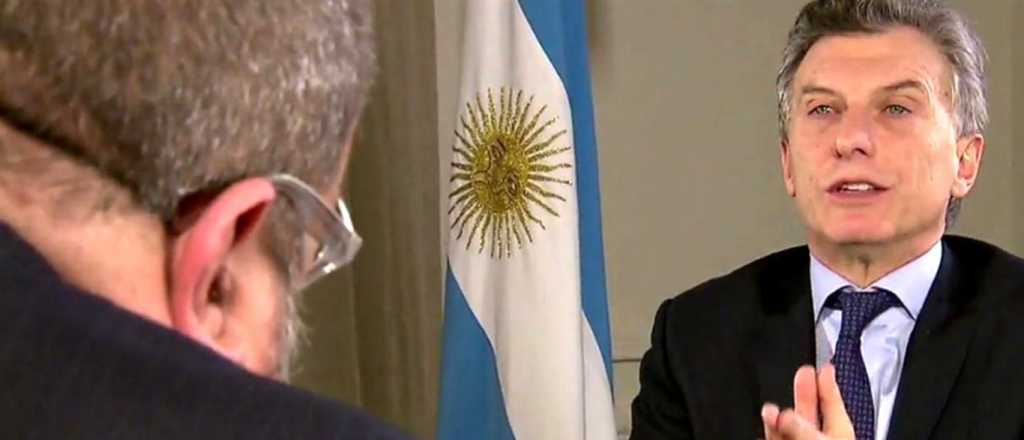 "Basta de mafia, afano y truchadas", dijo Macri en entrevista a Lanata