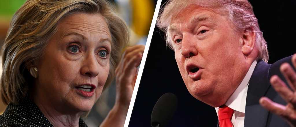 Clinton y Trump medirán fuerzas en el primer debate presidencial hoy