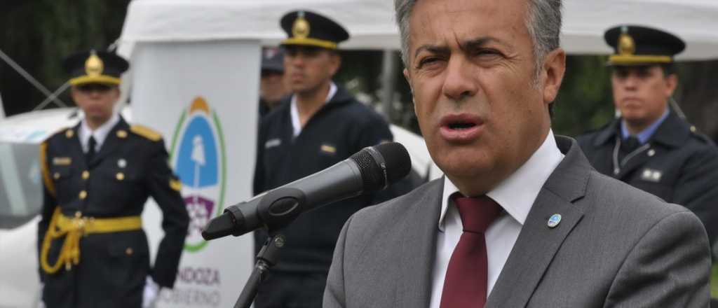 Cornejo volvió a defender la prisión preventiva