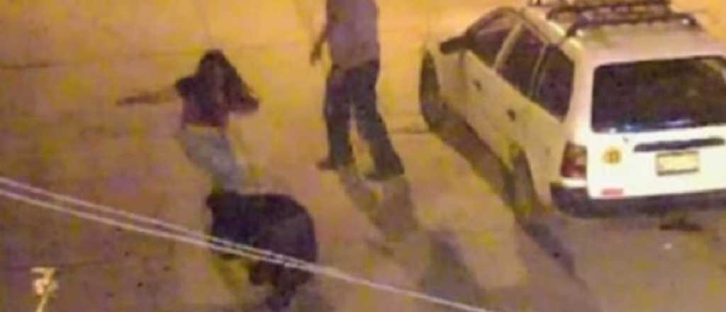 Sufrió acoso callejero y lo molió a patadas