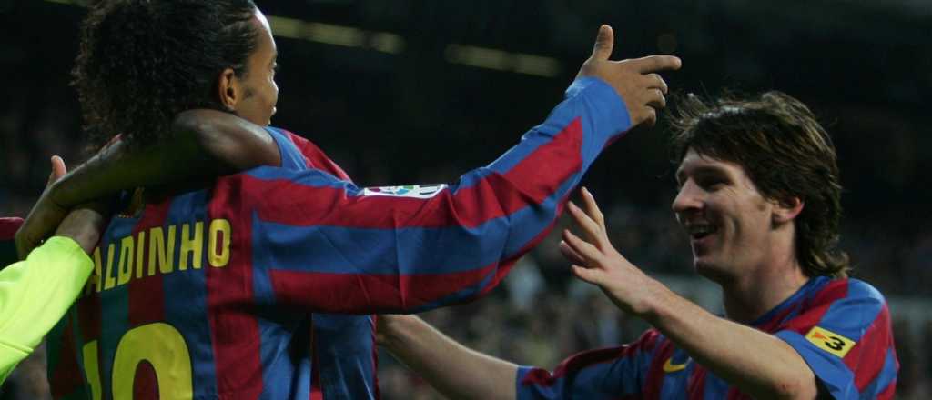 Ronaldinho contó cuál fue el primer consejo que le dio a Messi