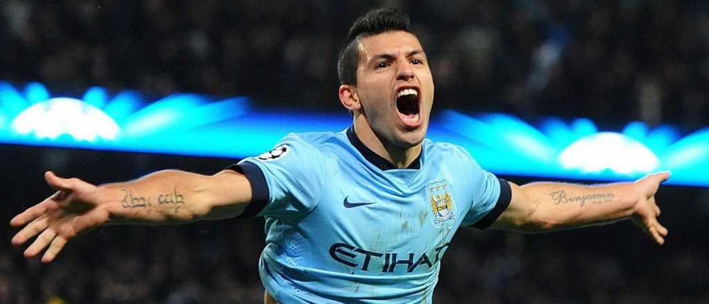 El sueño del pibe: "El Kun" Agüero y la foto con una estrella de Hollywood