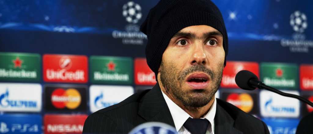 Los cómicos afiches de la Juventus para Tevez