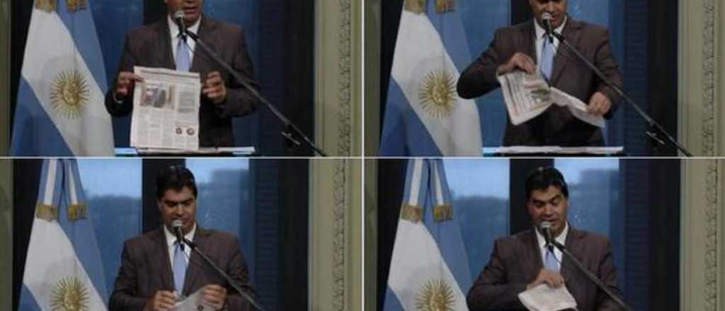 Clarín repudió a Capitanich por romper el diario